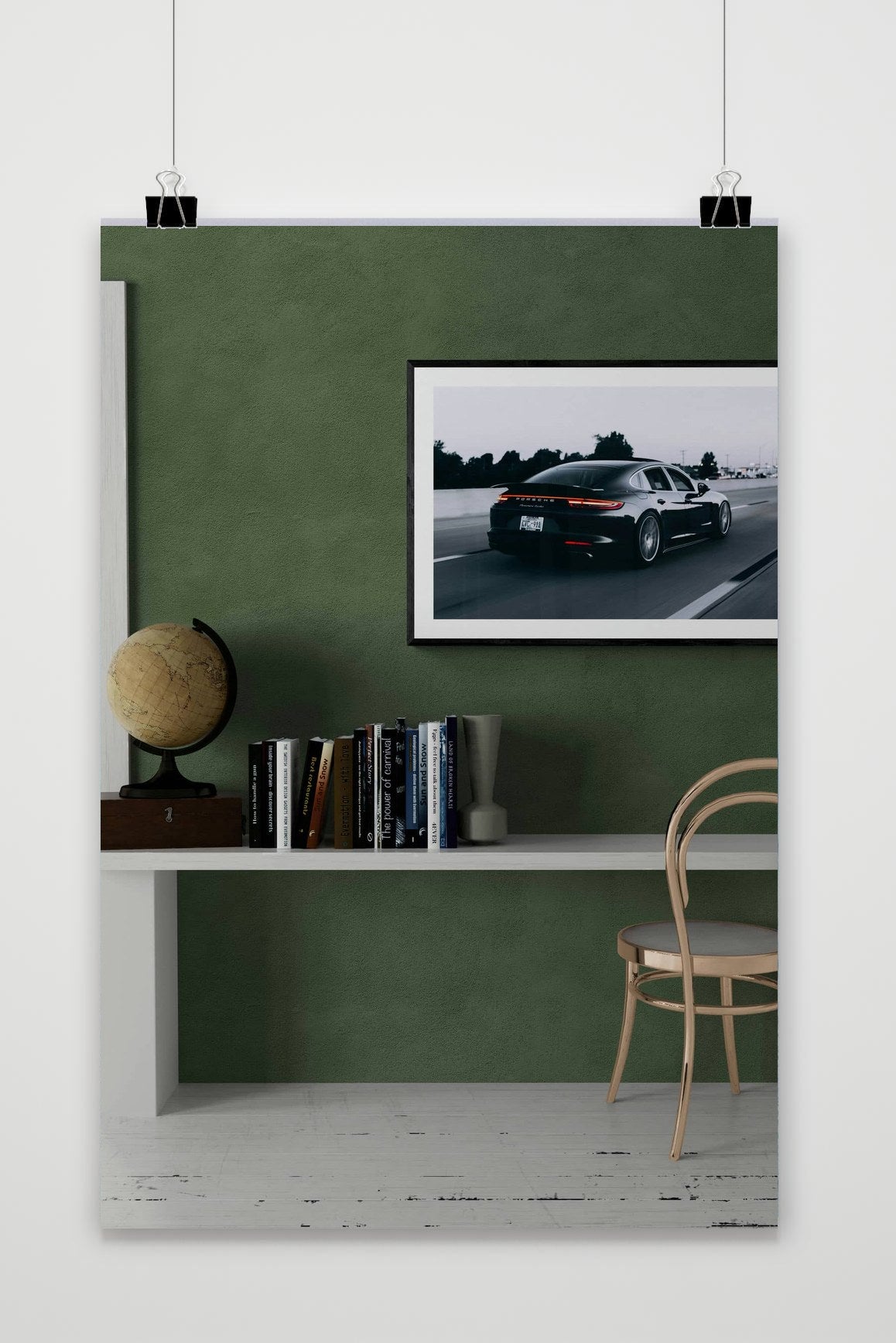 Porsche Highway poster