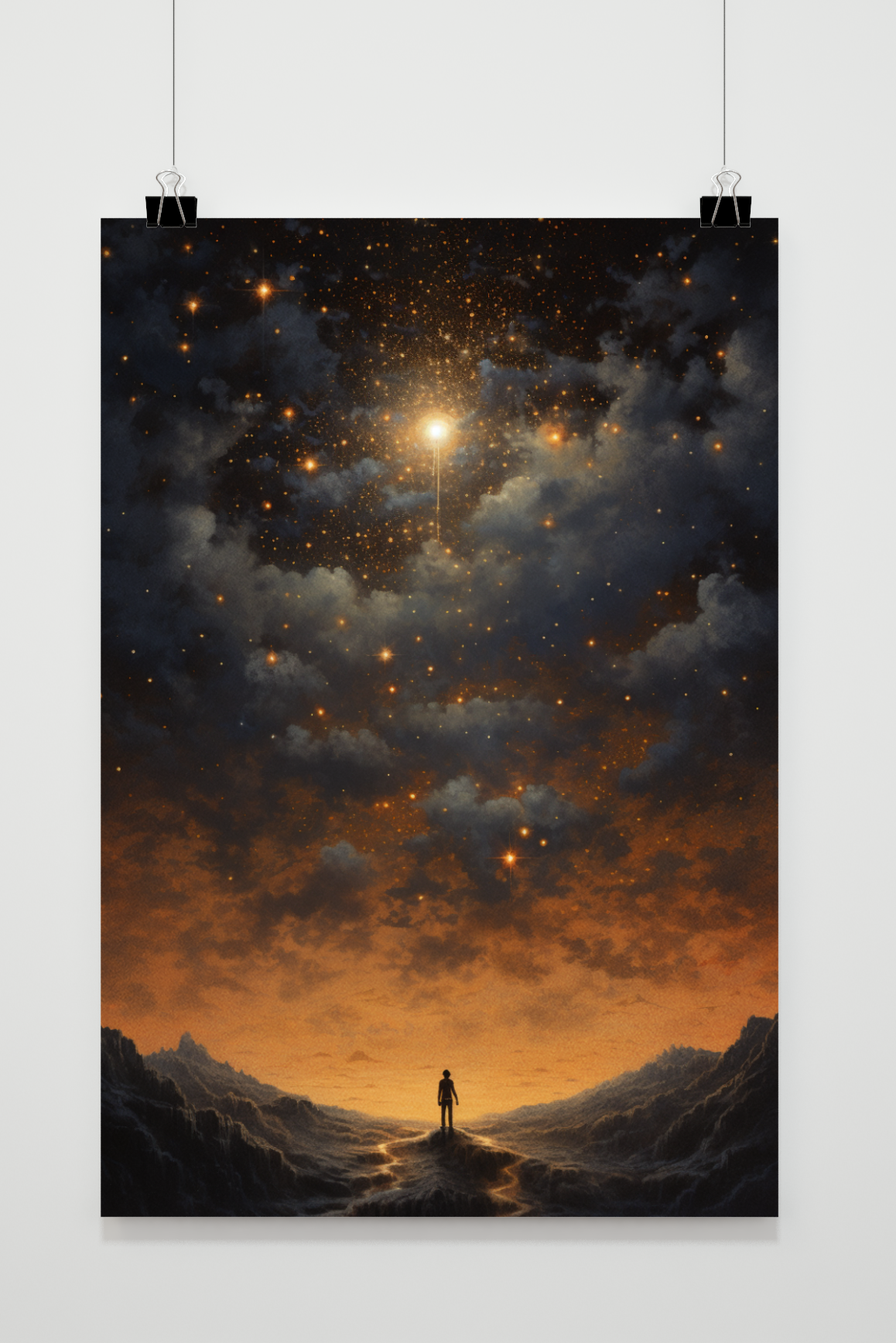 Affiche Sous les Étoiles de 25 Artstreet