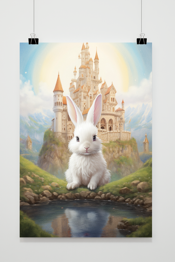 Rabbit Behind Castle poster