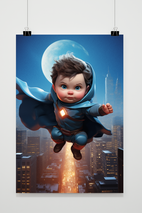Baby Superheld poster