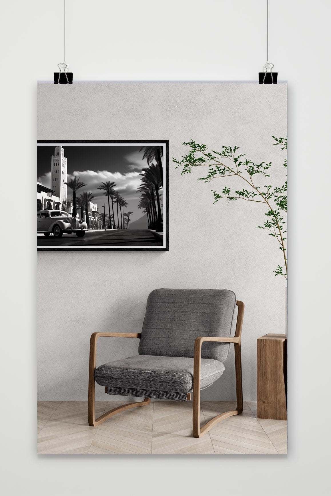 Póster Calle de Casablanca de 25 Artstreet