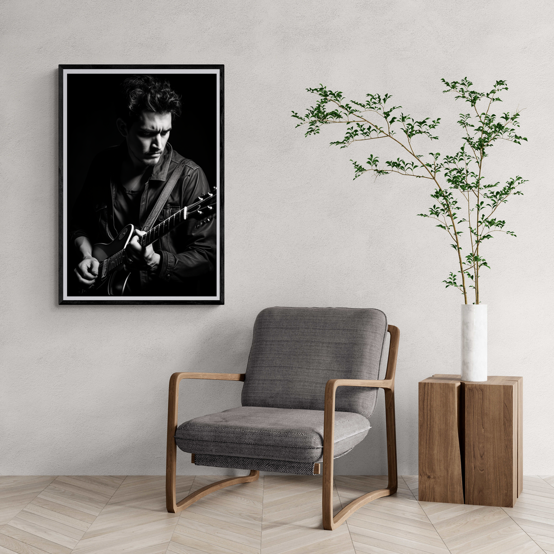 John Mayer Zwart Wit