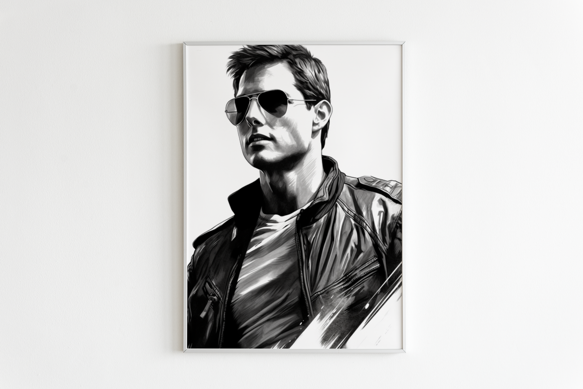 Cruise Top Gun en un interior