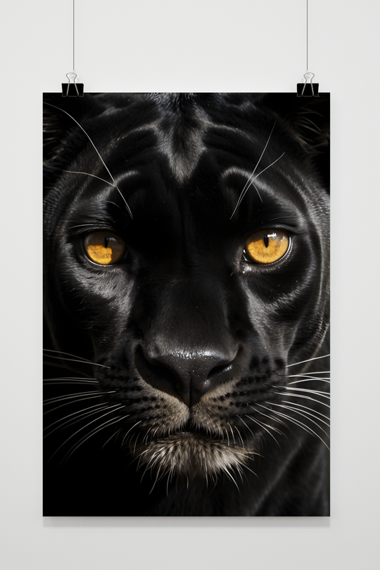 Schwarzer Panthergelb