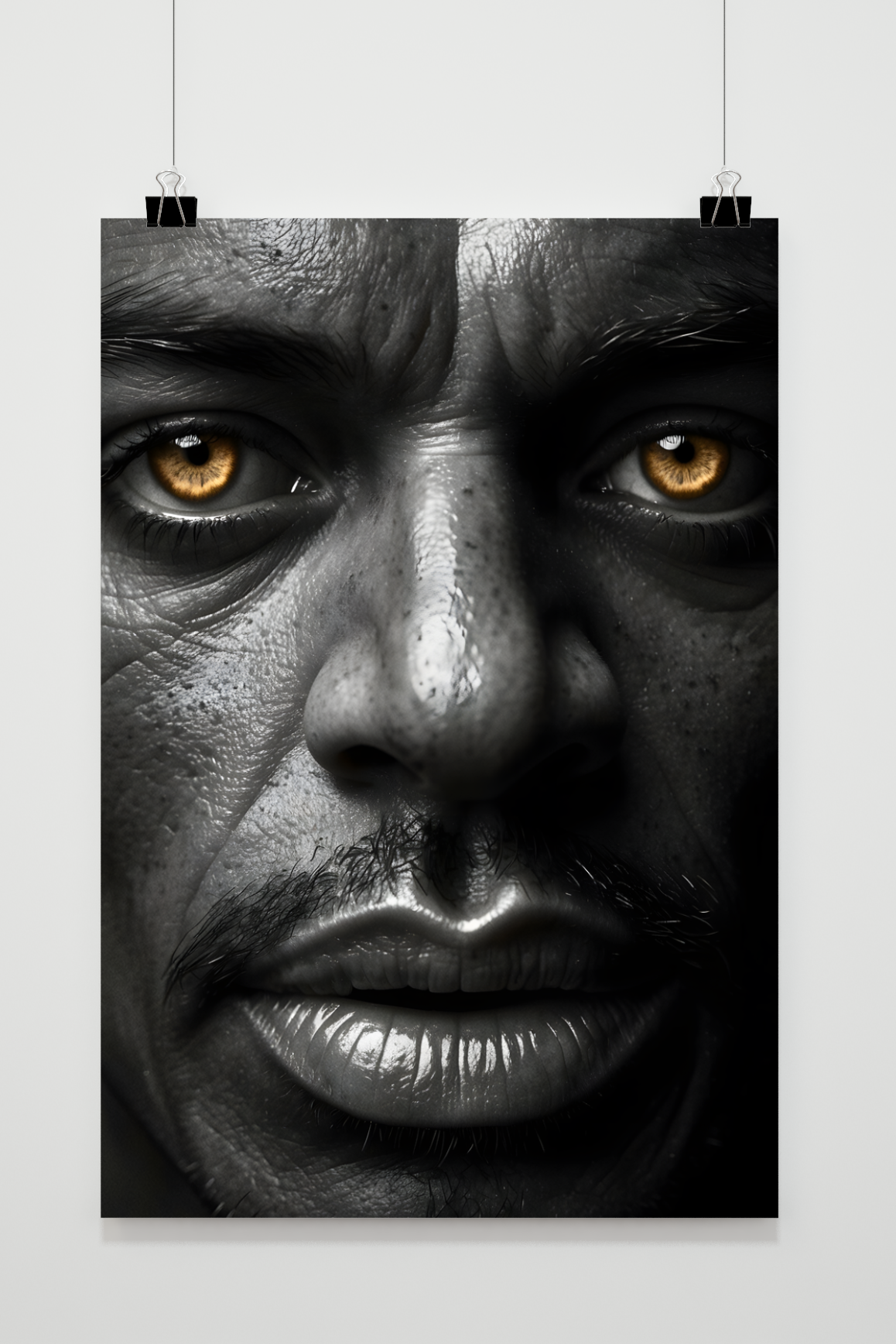 Póster Ojos Amarillos de 25 Artstreet
