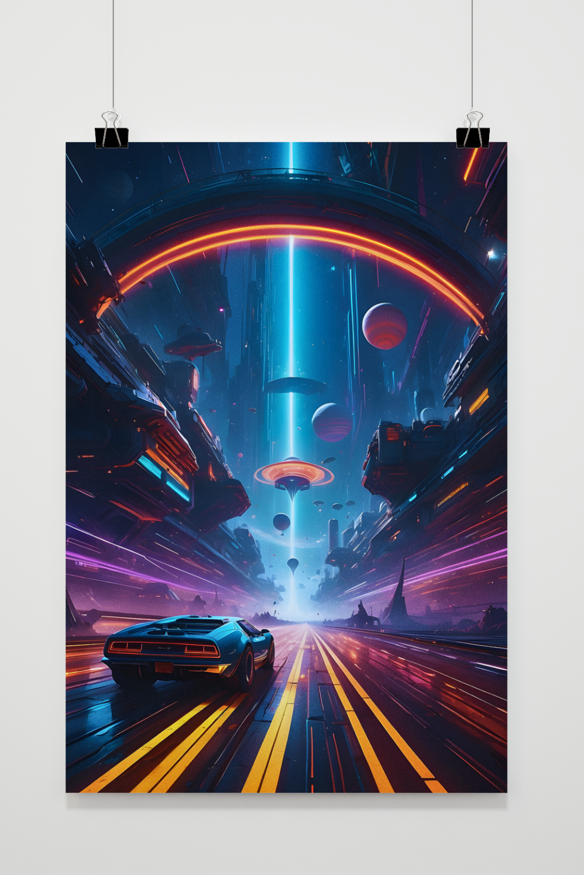 Póster Regreso al Futuro de 25 Artstreet