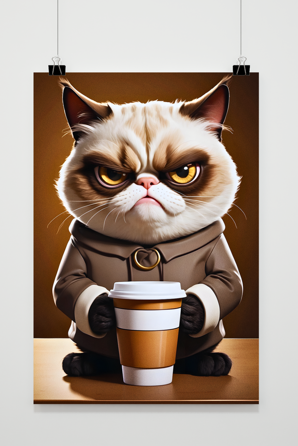 Póster Grumpy Cat