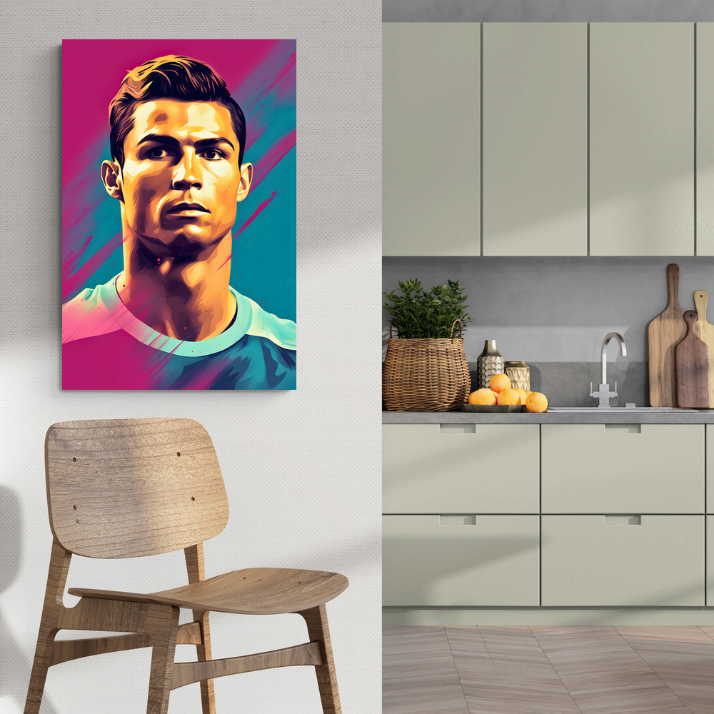 Ronaldo Abstract Portret