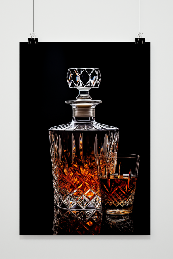 Affiche Carafe à Whisky