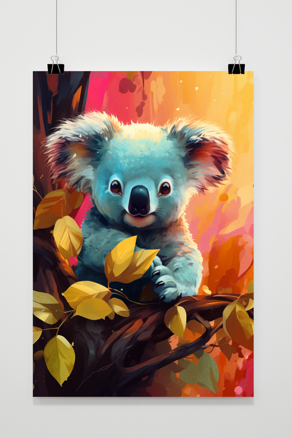 Koala in Boom poster