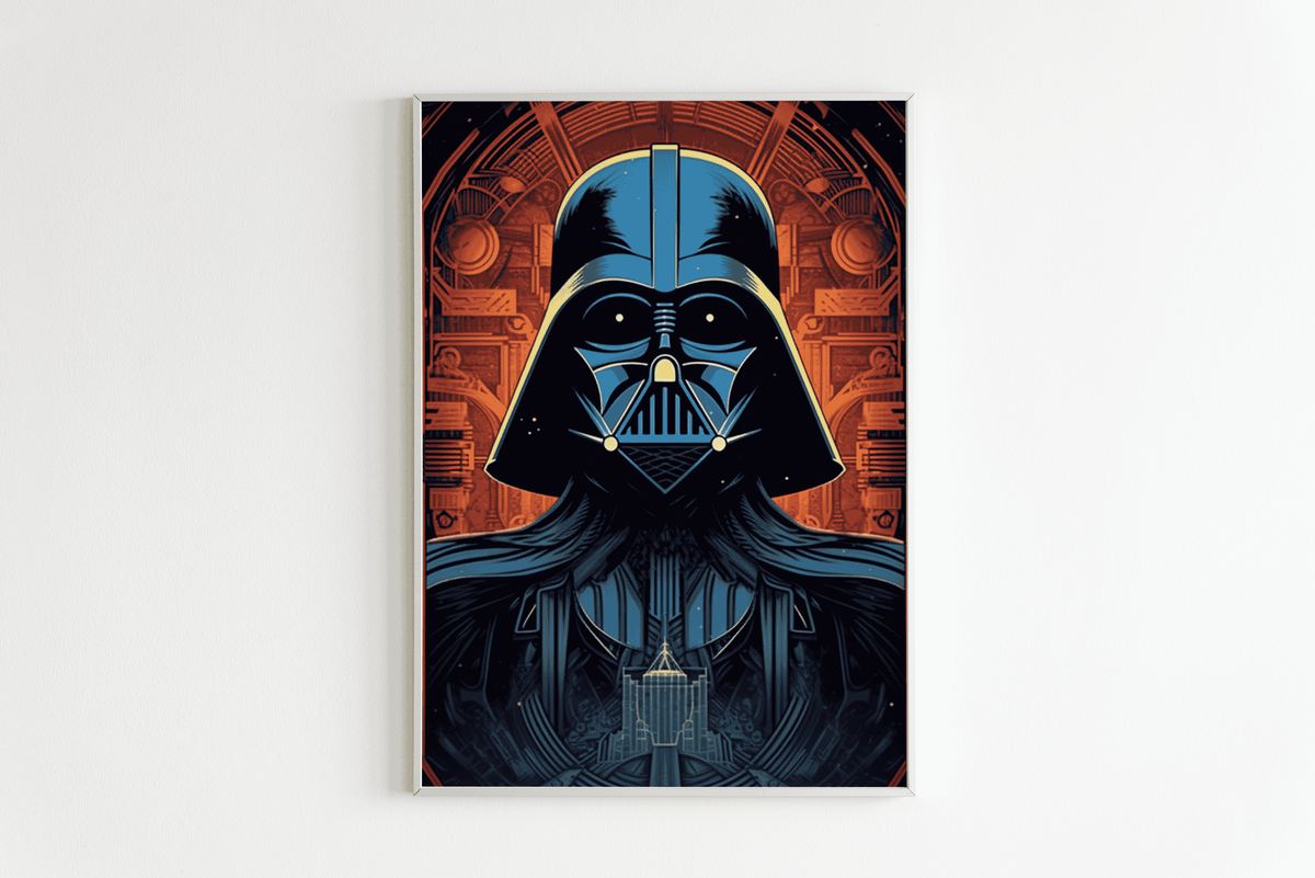 Darth Vader Vintage en un interior