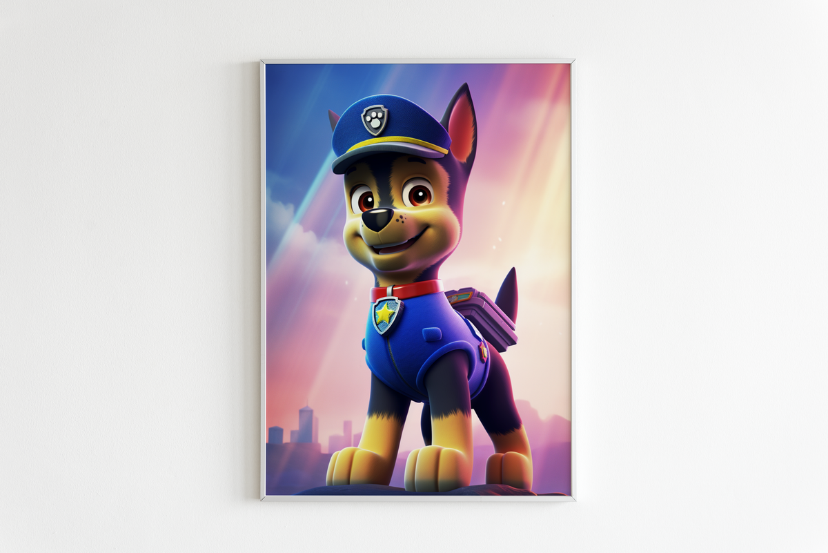 Paw Patrol dans un intérieur