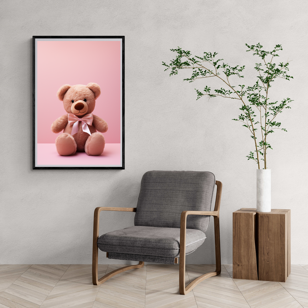 Teddybeer Roze