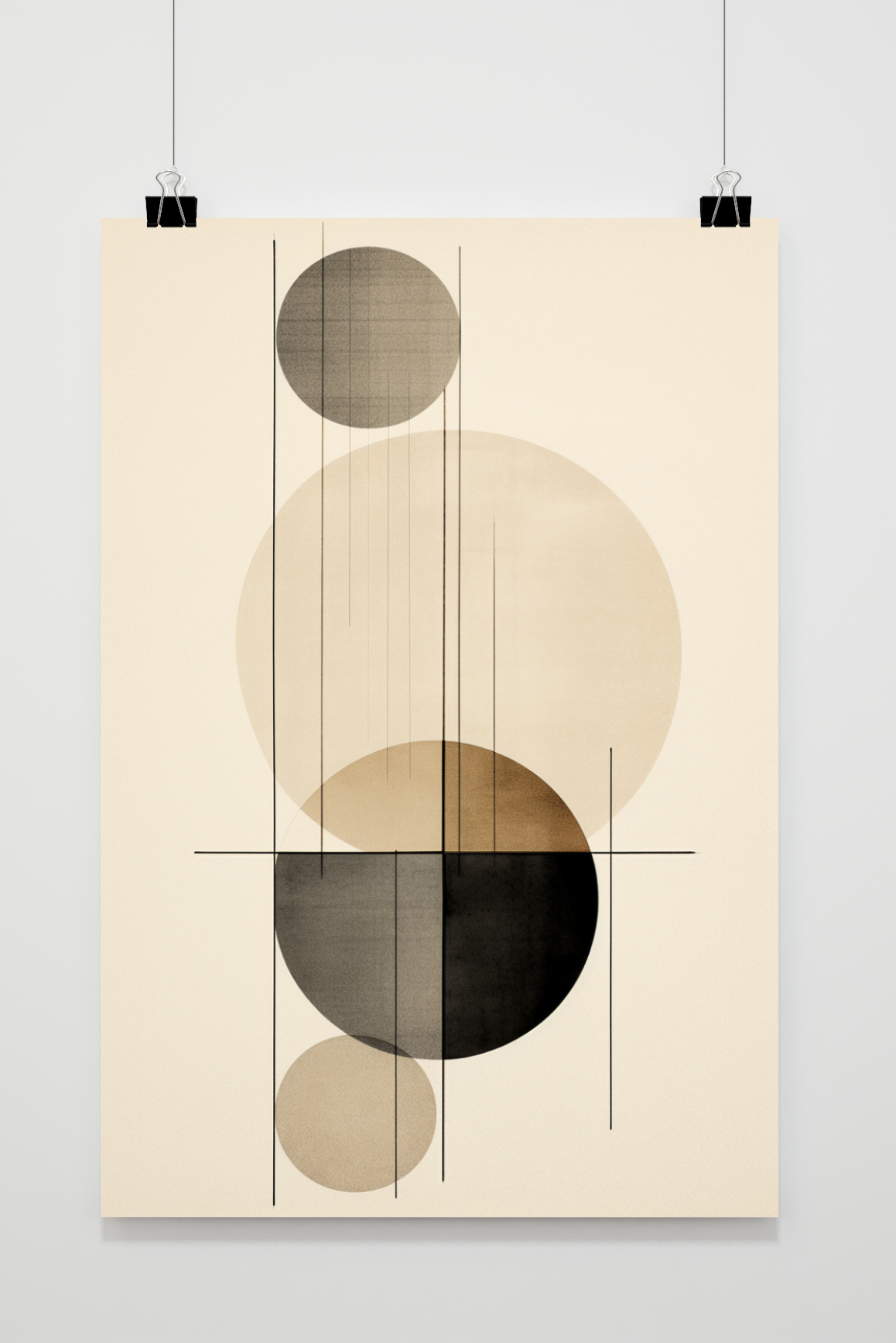 Póster Beige Aesthetic de 25 Artstreet