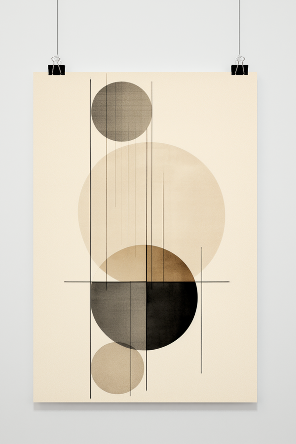 Beige Aesthetic poster