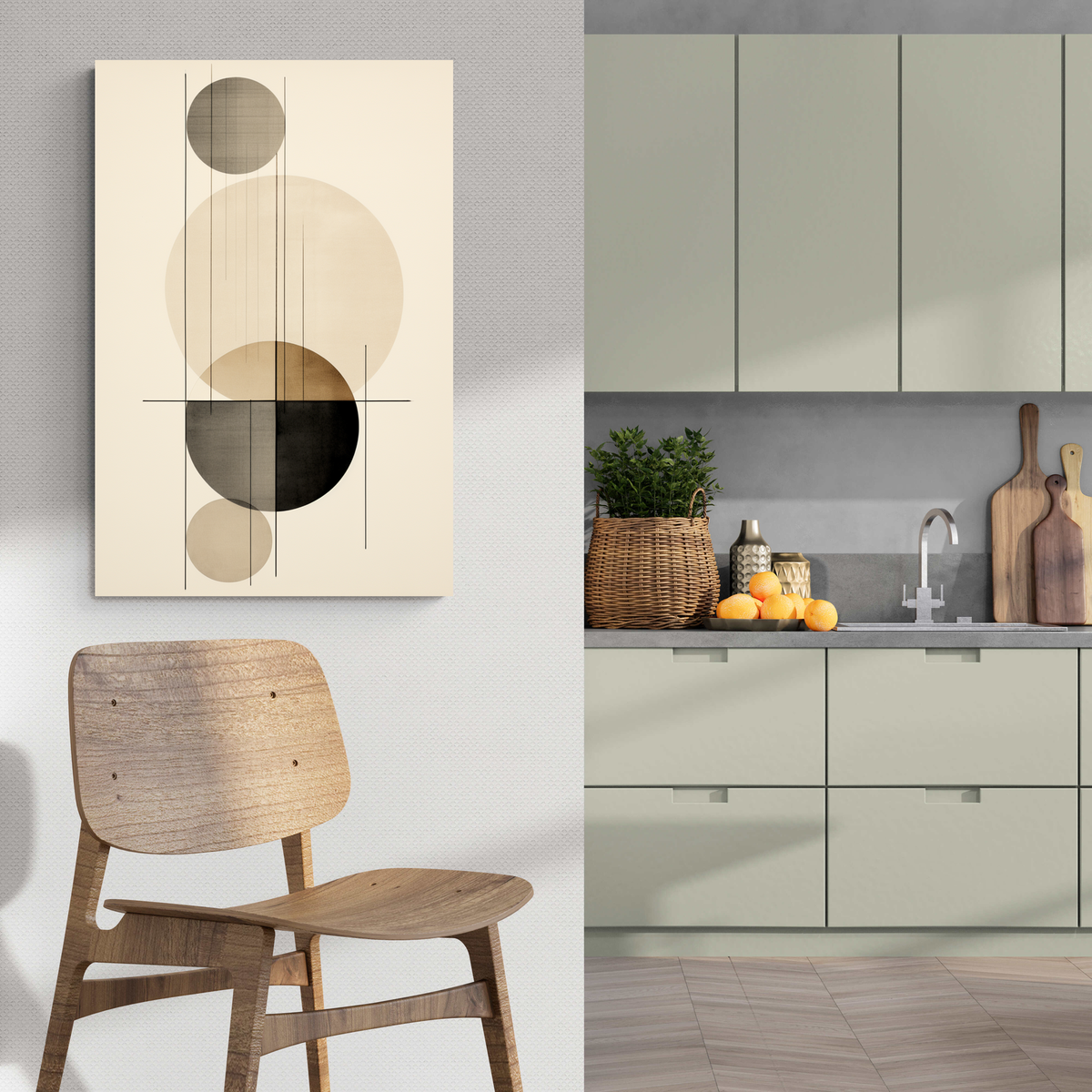 Beige Aesthetic en un interior