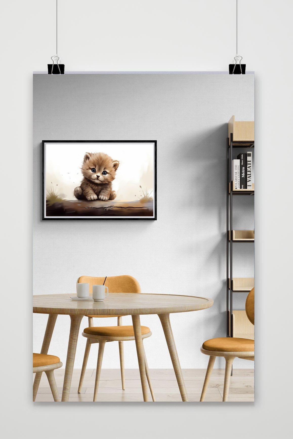Fluffy Poesje poster