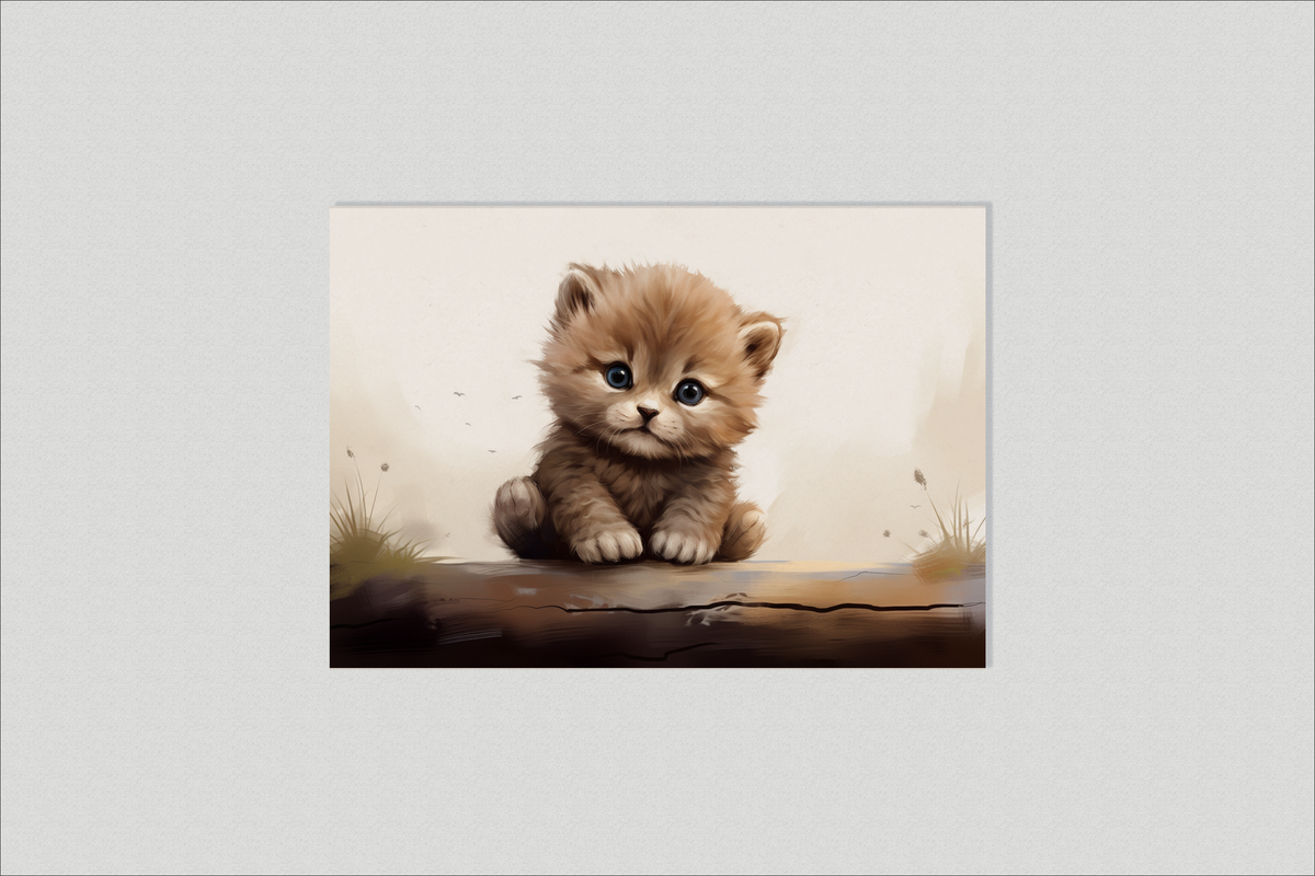 Chaton Tout Doux dans un intérieur