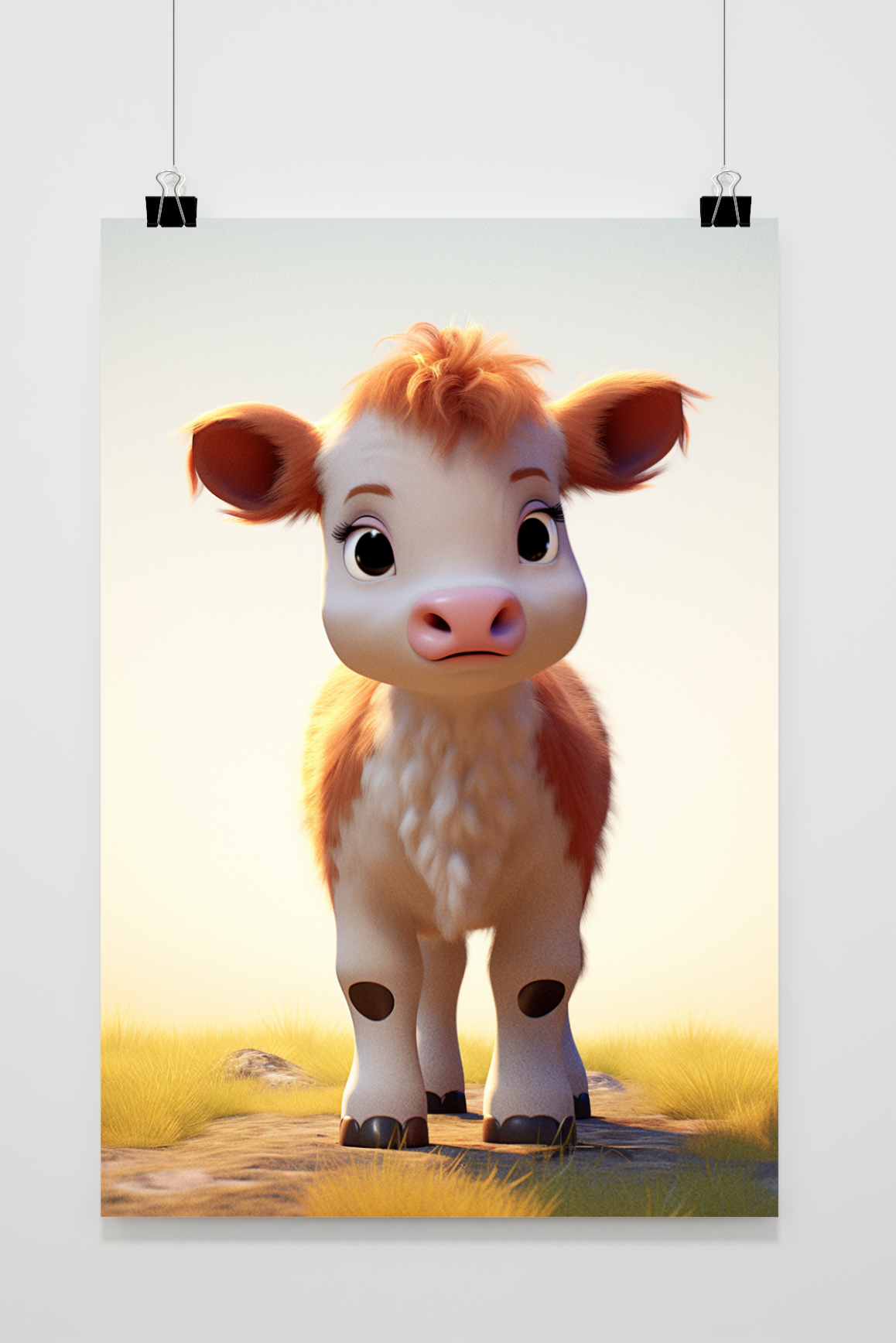 Póster Ternero de 25 Artstreet