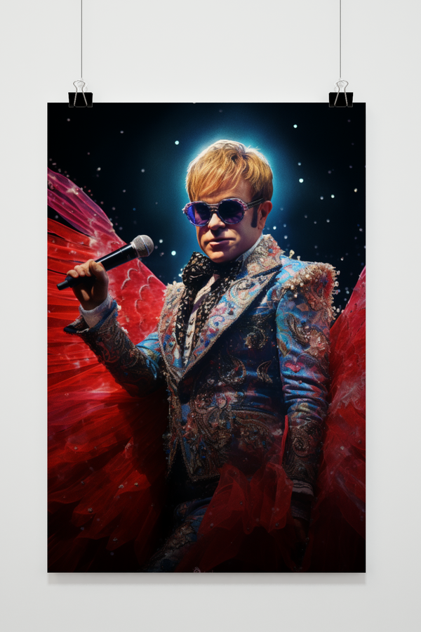 Elton John poster