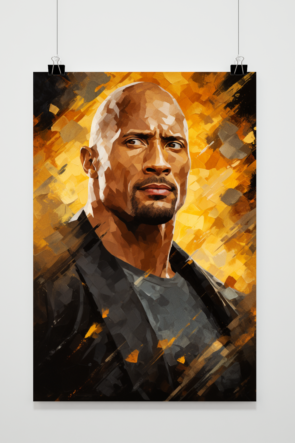 Póster The Rock de 25 Artstreet