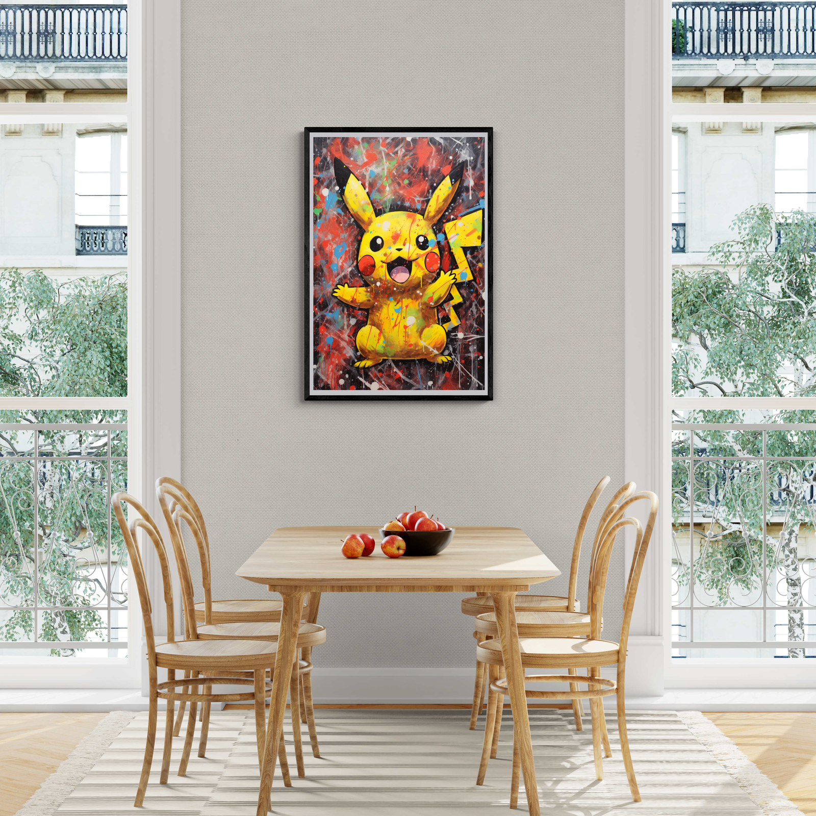 Pikachu Graffiti