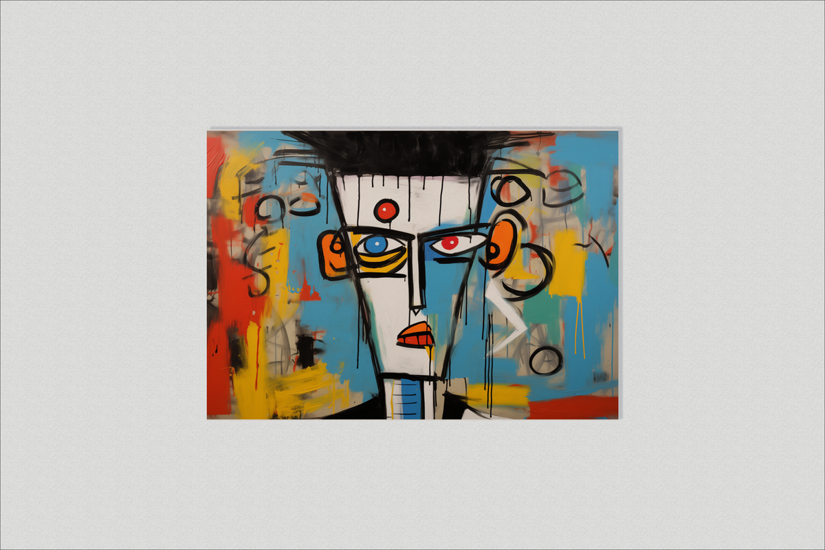 Picasso Herman Brood en un interior