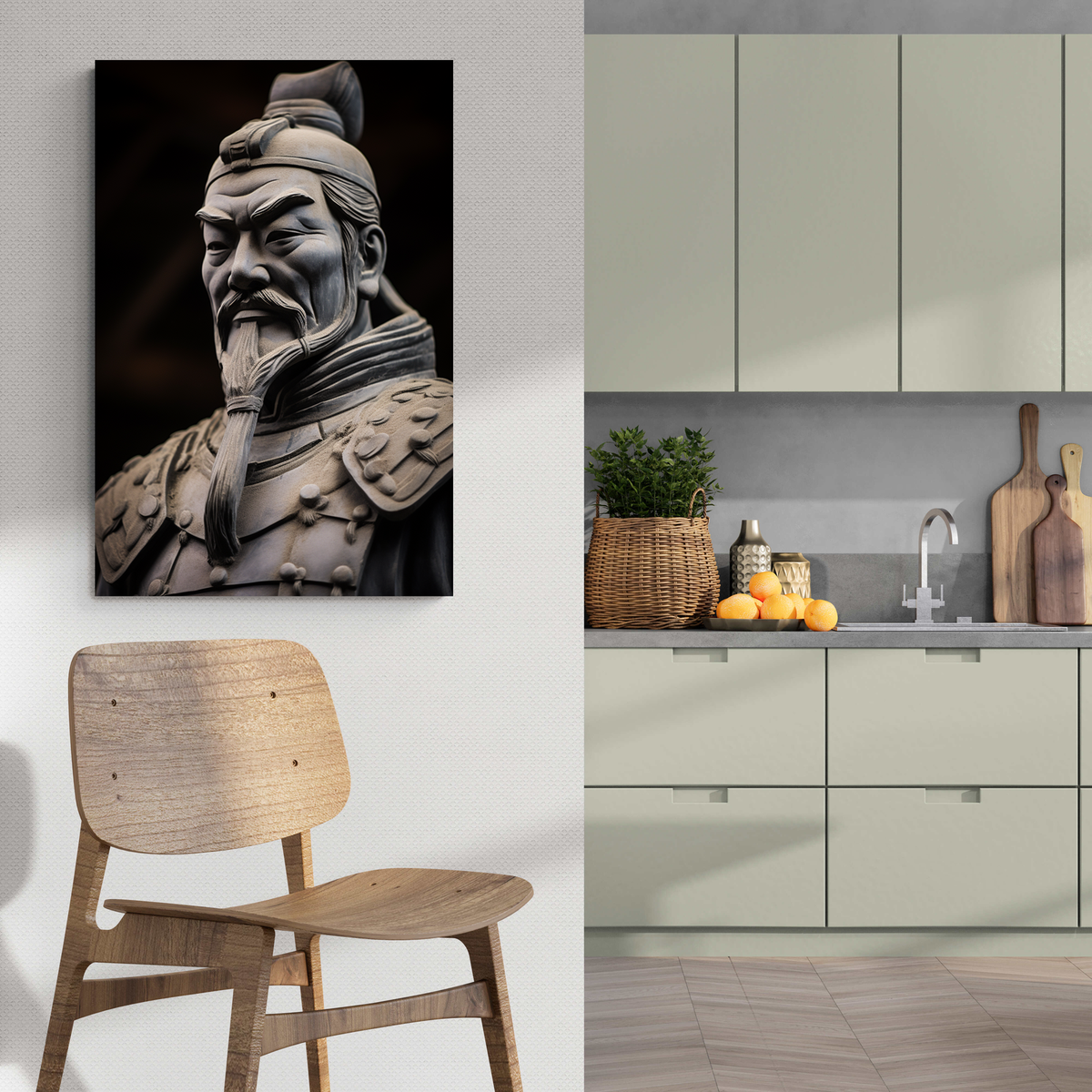 Sun Tzu en un interior