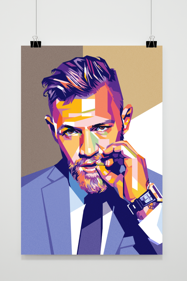Conor McGregor Pop Art Poster