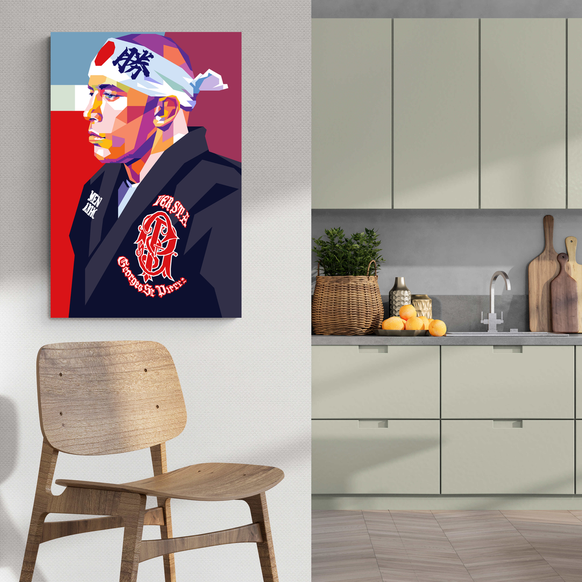 GSP Pop Art en un interior