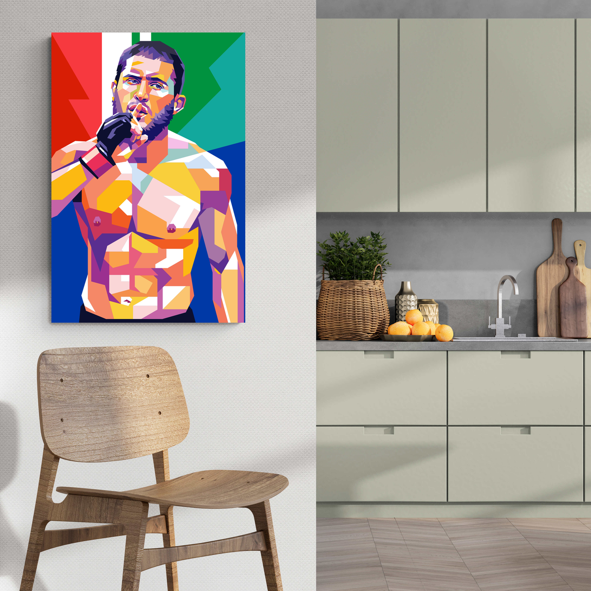 Islam Wpap dans un intérieur