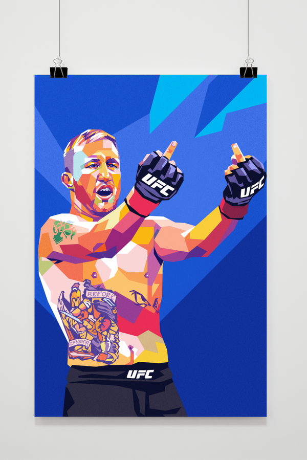 Affiche Justin Gaethje