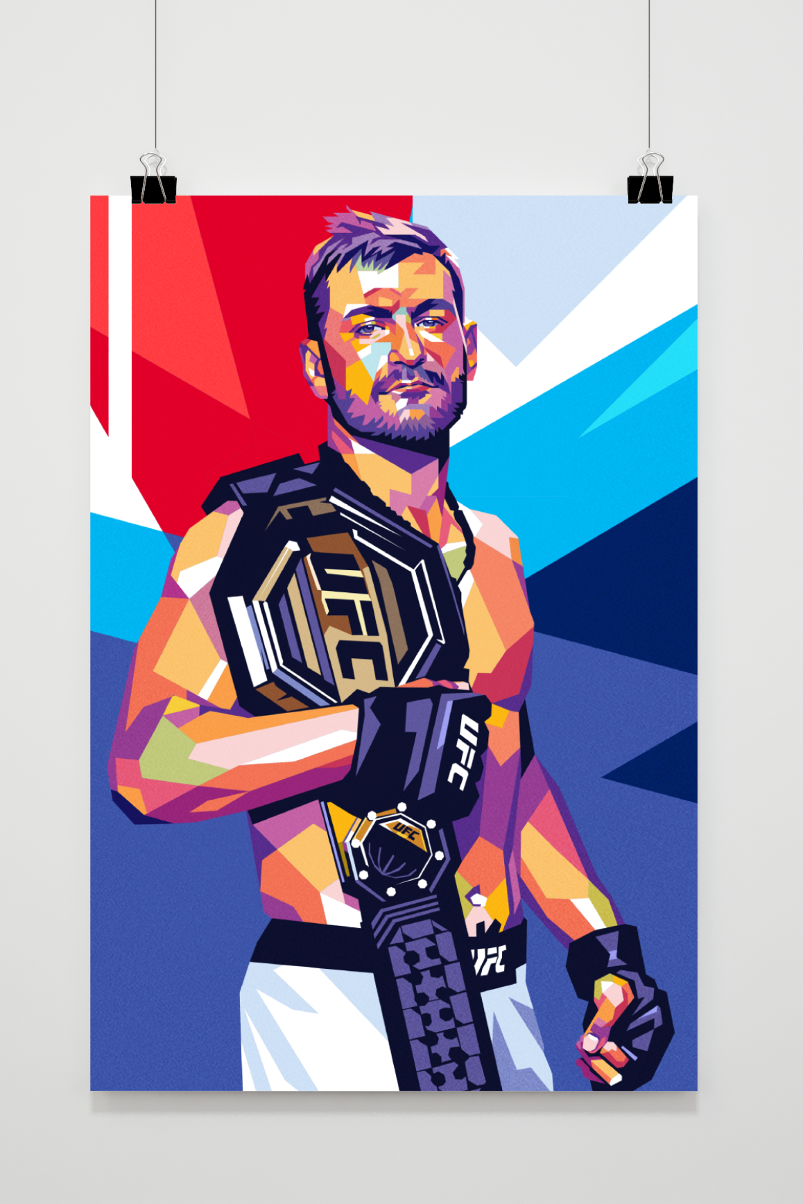 Póster Stipe Miocic de 25 Artstreet