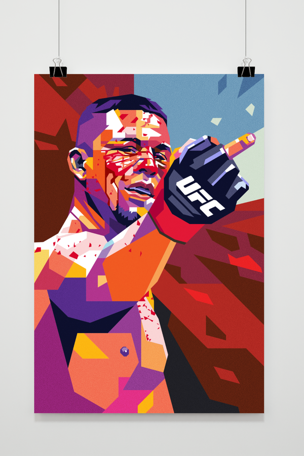Nate Diaz Poster