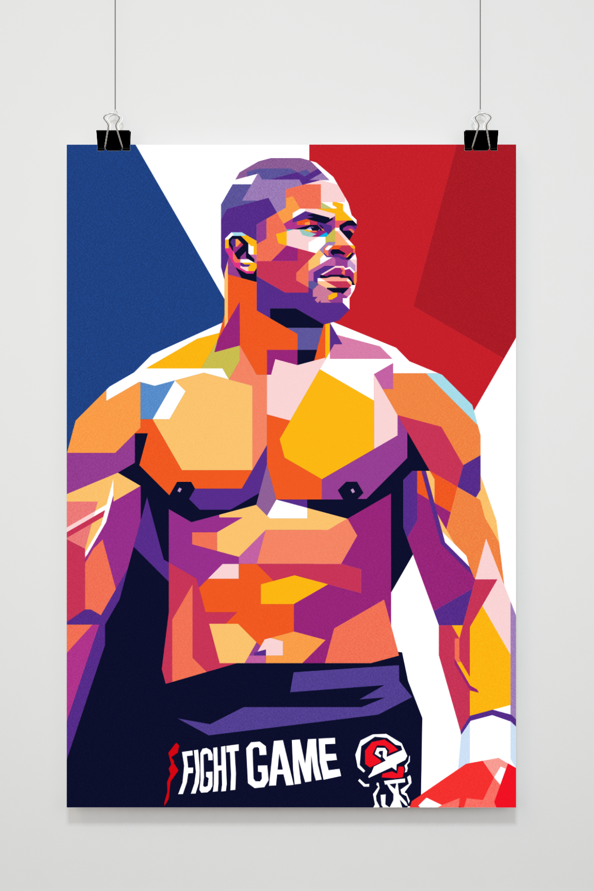 Póster Overeem de 25 Artstreet