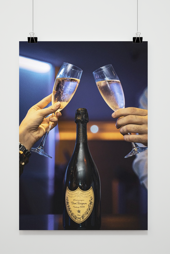Póster Dom Perignon Cheers de 25 Artstreet