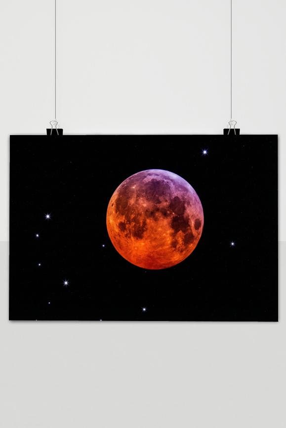 Bloedmaan poster