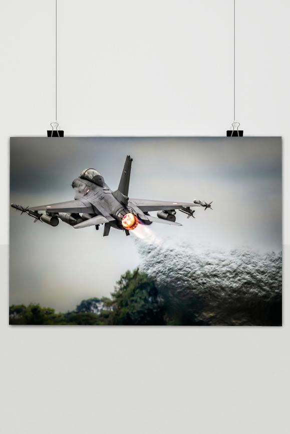 F-16 Foto poster