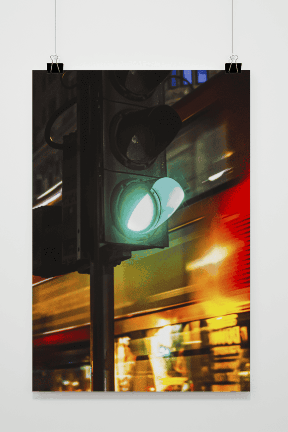 Póster Luz Verde