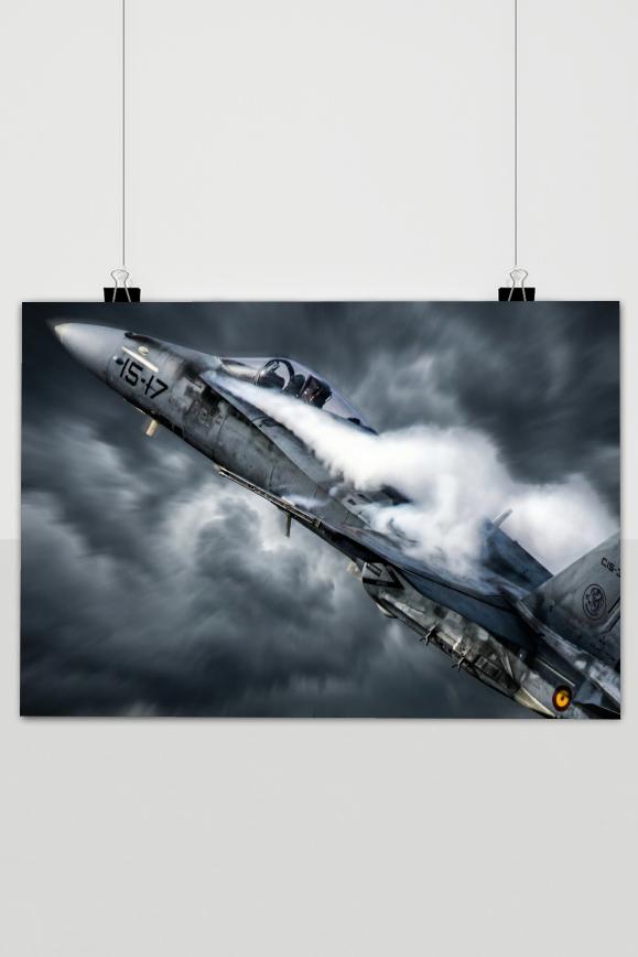 Póster F16 en Acción