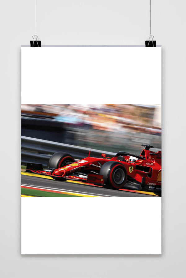 F1 Ferrari poster