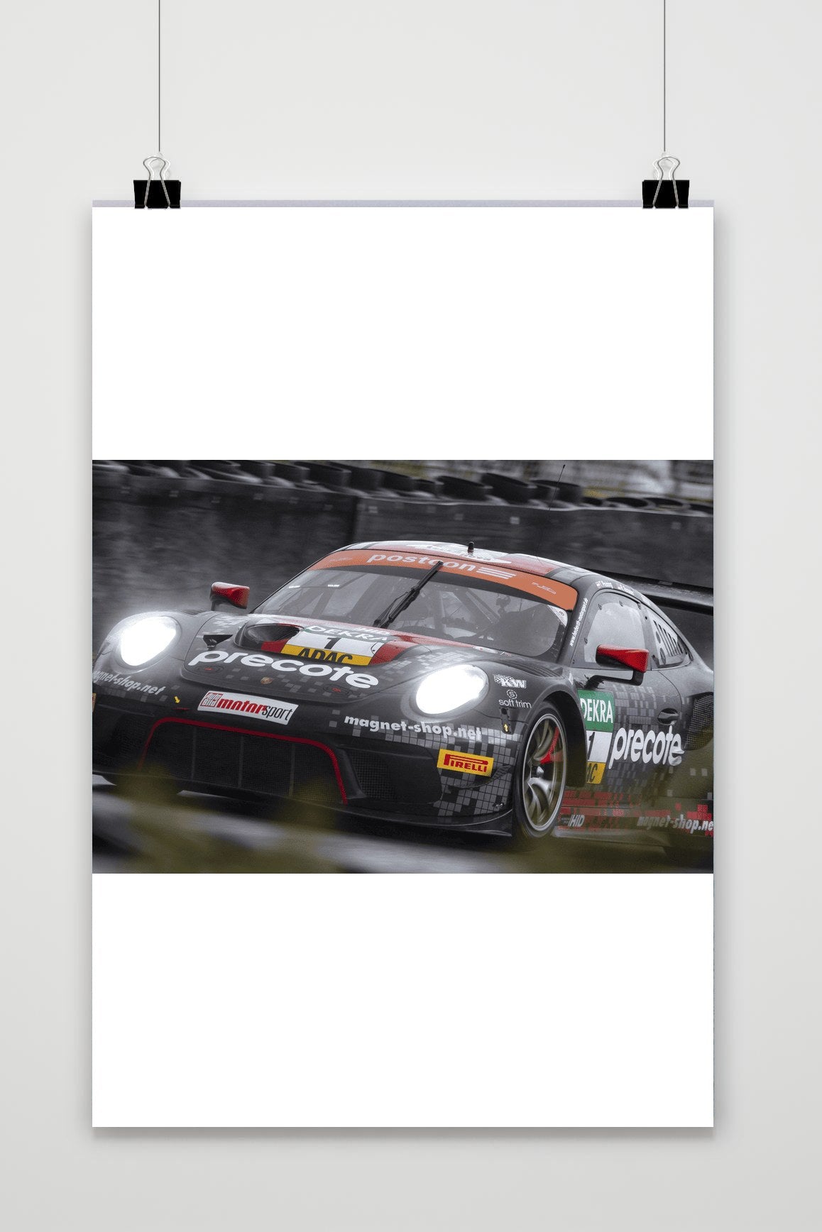 Póster Porsche en Carrera de 25 Artstreet