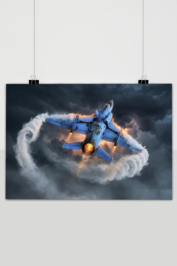 Póster Motor F1 de 25 Artstreet