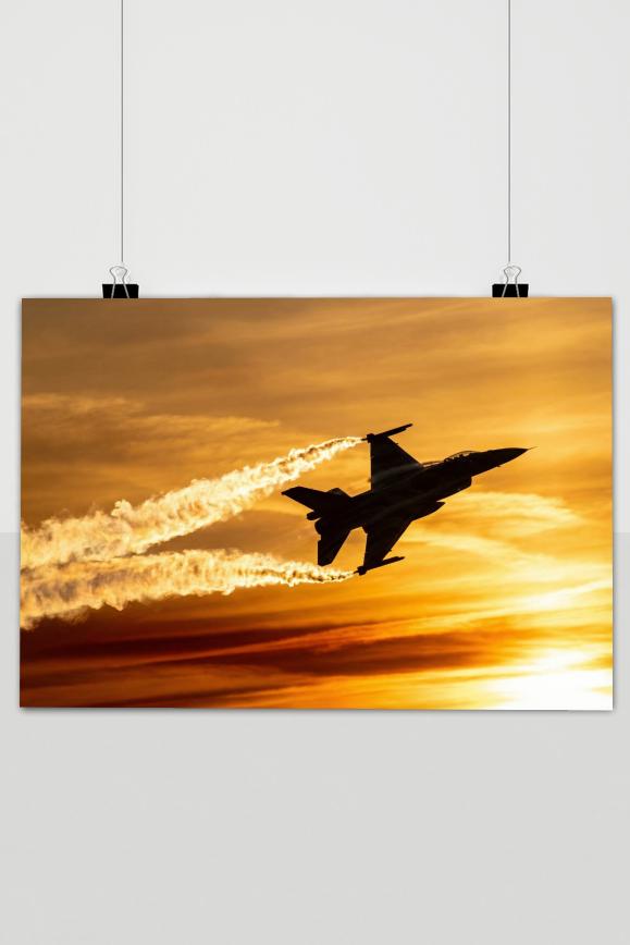 Póster Estelas de Caza de 25 Artstreet