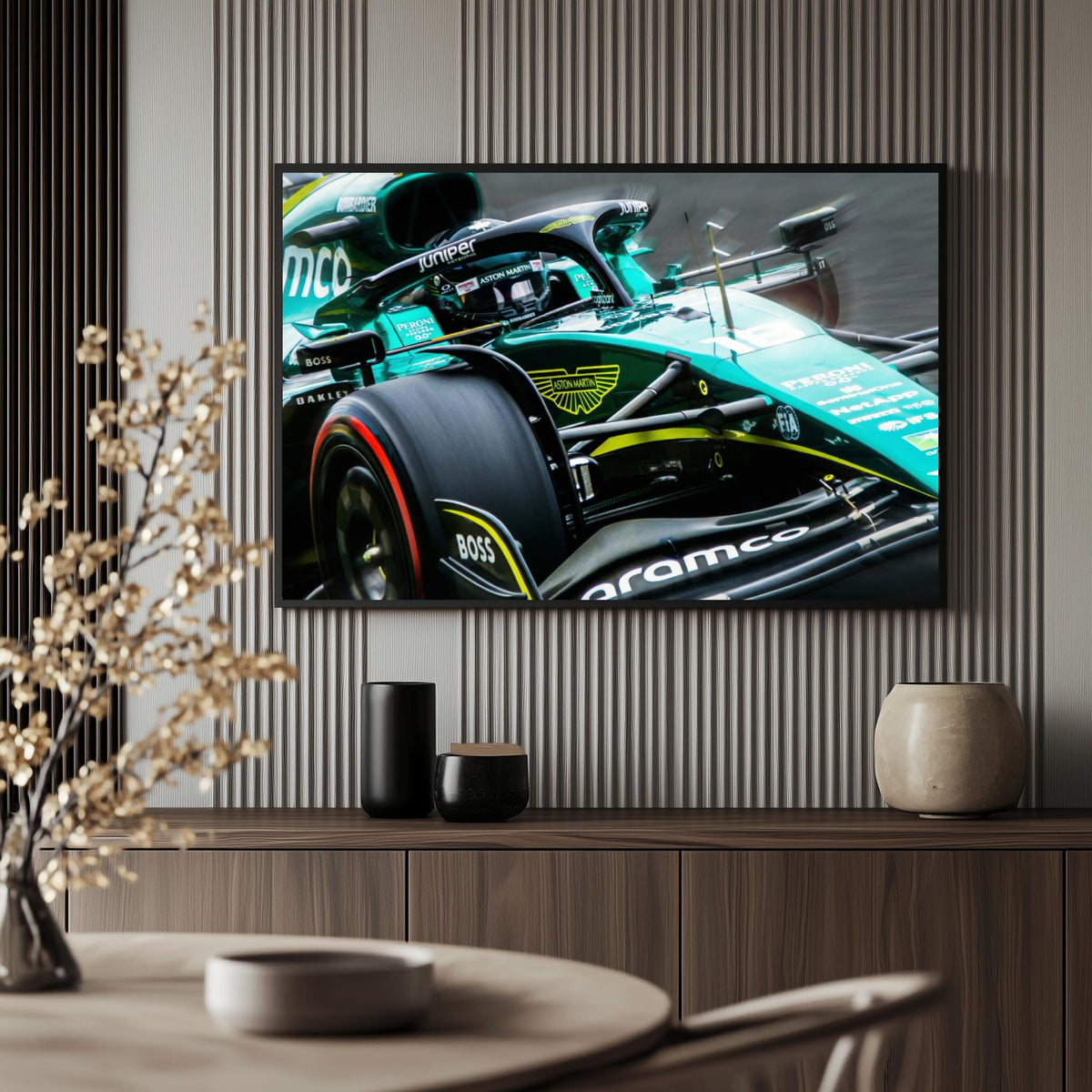F1 Deportivo en un interior