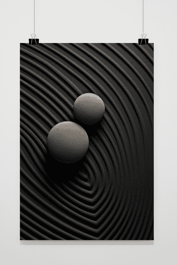Póster Piedras Feng Shui