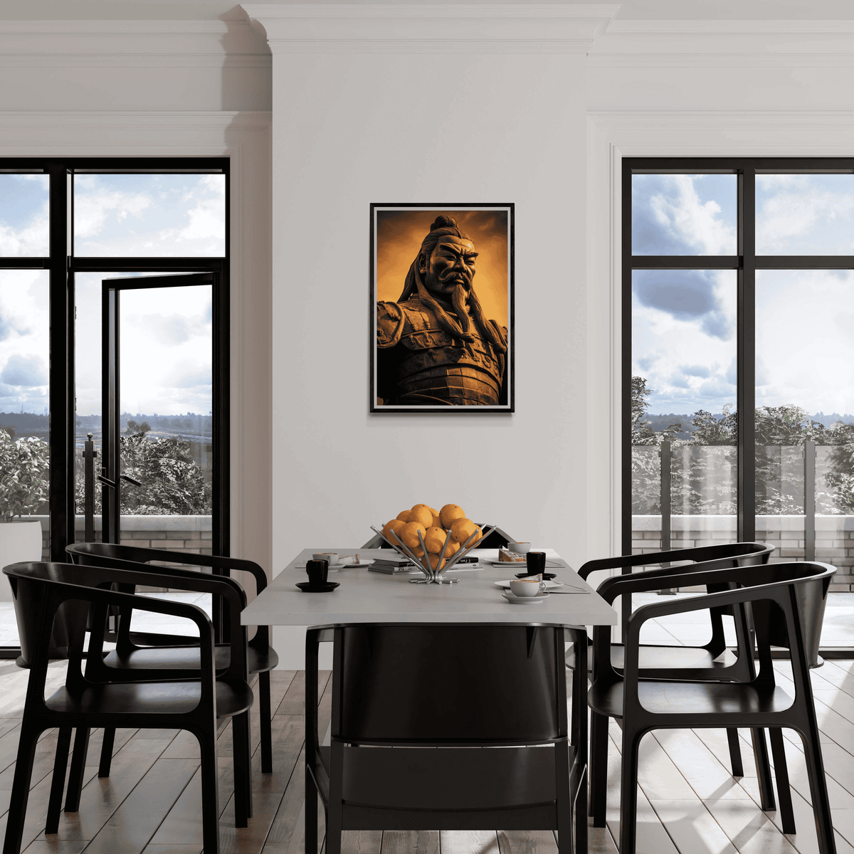 Sun Tzu en un interior