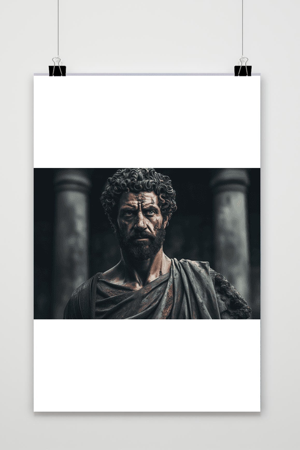 Póster Marcus Aurelius de 25 Artstreet