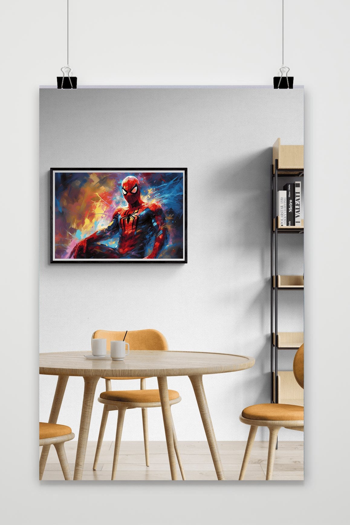 Póster Spiderman Colores de 25 Artstreet