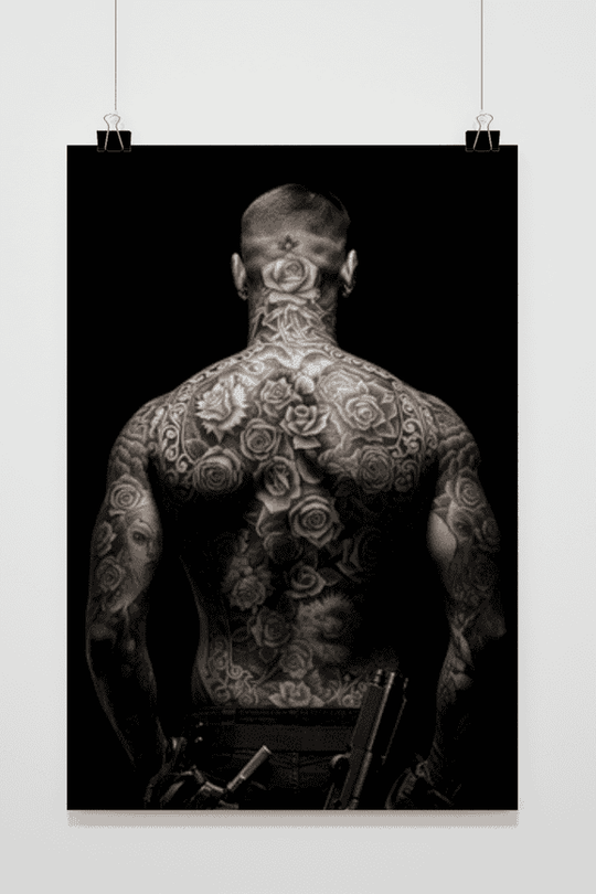 Tattoo Model Back